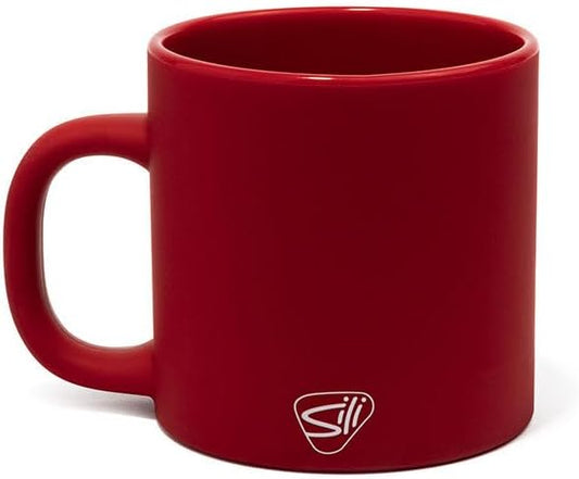 Silipint 16oz Silicone Coffee Mug – Unbreakable Dishwasher Safe Microwave Oven & Freezer Compatible Travel Mug – Non-Toxic Reusable Cup for Hot Coffee Tea or Cold Drinks (Classic Red) Pack of 1