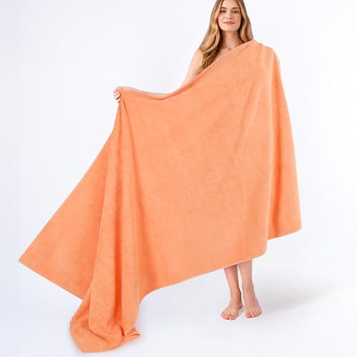 American Soft Linen 100% Cotton Luxury Turkish Towels, 40x80 XL Bath Sheet