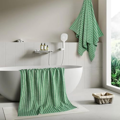 Bath Towels 2 Pack, Lighter & Quick Dry Towels Large 27.5 x 55 inches,