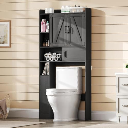 ChooChoo Over The Toilet Storage Cabinet with Adjustable Shelves