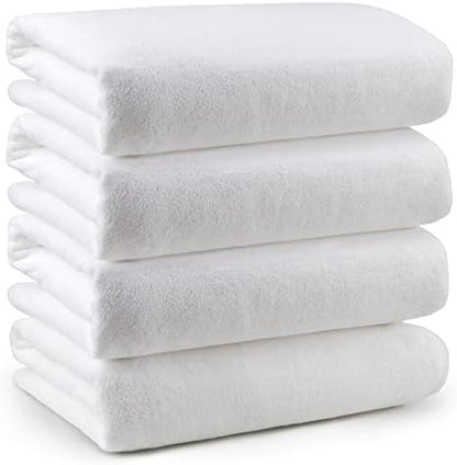 Orighty Bath Towels, Soft Feel Bath Towel, 4 Pack (27'' x 54'')