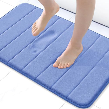 Buganda Memory Foam Bath Mat 34 x 20, Ultra Soft Absorbent Bathroom Rugs