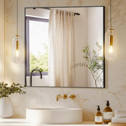 Bathroom Vanity Mirror for Wall, 30"x30" Bathroom Mirror for Over Sink