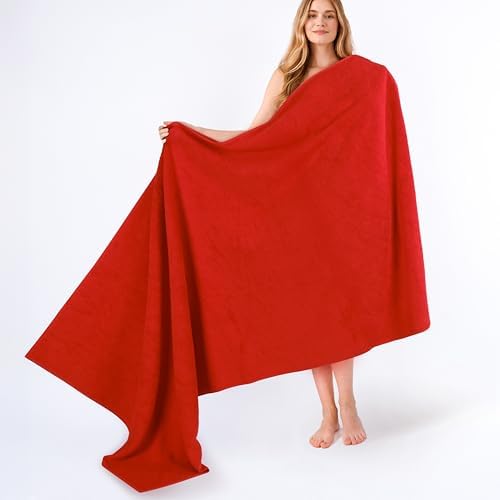 American Soft Linen 100% Cotton Luxury Turkish Towels, 40x80 XL Bath Sheet