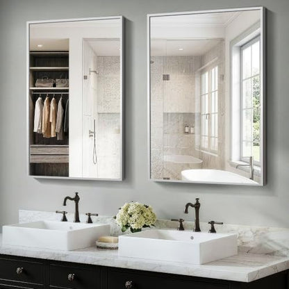 Bathroom Vanity Mirror for Wall 2Pack 36"x24" Bathroom Mirror for Over Sink