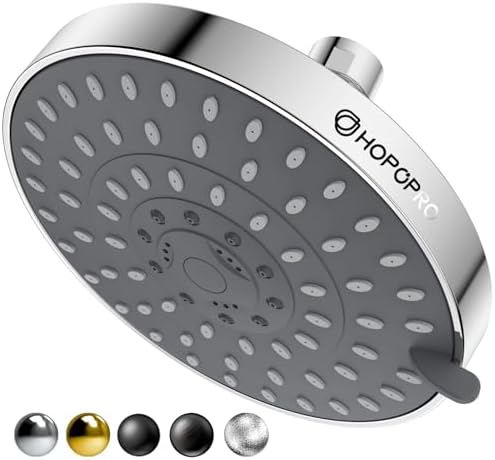 High Pressure Shower Head, HOPOPRO 5-Mode Fixed Showerhead, NBC Recommended