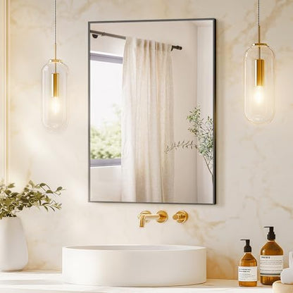 Bathroom Vanity Mirror for Wall, 20"x30" Bathroom Mirror for Over Sink