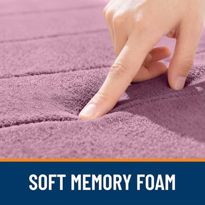 OLANLY Memory Foam Long Bathroom Rugs Runner 59x24, Super Soft Absorbent