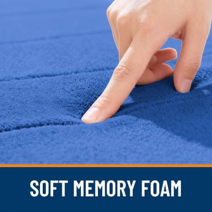 OLANLY Memory Foam Bath Mat 32x20, Super Soft and Absorbent Bathroom Rugs