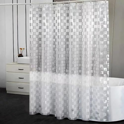 Shower Curtain Liner, 100% Waterproof Peva Shower Curtains with 3 Duty Heavy Bottom Magnets and 12 Rust Proof Grommets, 72x72 Weighted Shower Liner for Shower Stall, Bathtubs