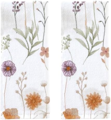 SKL Home Somerset Hand Towel Set-2pc, 100% Cotton, White