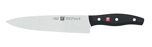 ZWILLING Twin Signature 3-pc German Knife Set, Razor-Sharp, Made in Company-Owned German Factory with Special Formula Steel perfected for almost 300 Years, Dishwasher Safe