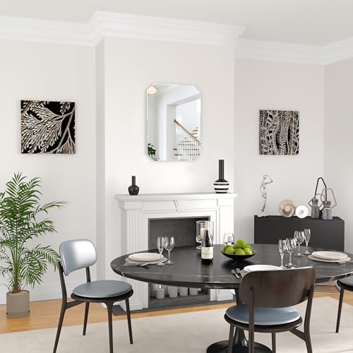 18x24 Inch Bathroom Mirrors for Over Sink, Frameless Mirrors for Wall