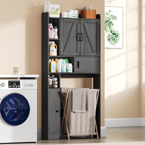 ChooChoo Over The Toilet Storage Cabinet with Adjustable Shelves