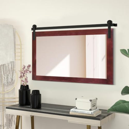COGOOD Farmhouse Bathroom Mirrors for Over Sink - 30 x 41 Espresso