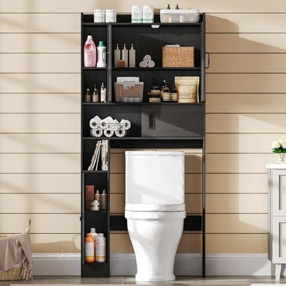 ChooChoo Over The Toilet Storage Cabinet with Adjustable Shelves
