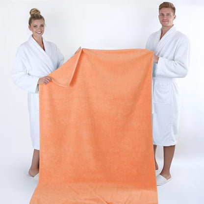 American Soft Linen 100% Cotton Luxury Turkish Towels, 40x80 XL Bath Sheet