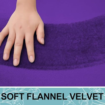 Smiry Memory Foam Bath Mat 24x16, Extra Soft and Absorbent Bathroom Rugs