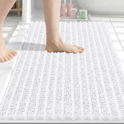 Arotive Bathroom Rugs Mat 30x20, Soft Absorbent Chenille Shaggy Bath Mat