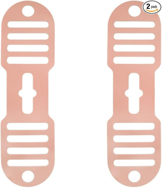 Silicone Lid Lock Strap for Crockpot Slow Cooker (6/7/8 Quart) - Universal Crockpot Lid Holder & Rubber Strap Alternative | Heat-Resistant, No-Spill Design Transport Accessories (Pink 2PCS)