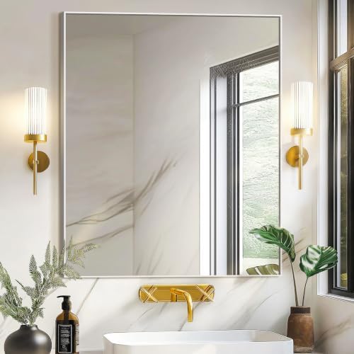 Bathroom Vanity Mirror for Wall, 30"x36" Bathroom Mirror for Over Sink
