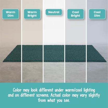 Chenille Bath Mats 59"x21", Plush Absorbent Quick Dry, Soft & Machine Washable, Non Slip Carpet for Bathroom, Thick Bathroom Rugs, Shower Restroom Rug Mat, Alfombras De Bano, Bathrugs