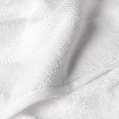 SUPERIOR Egyptian Cotton Ultra Plush & Absorbent, 6 Piece Set, White