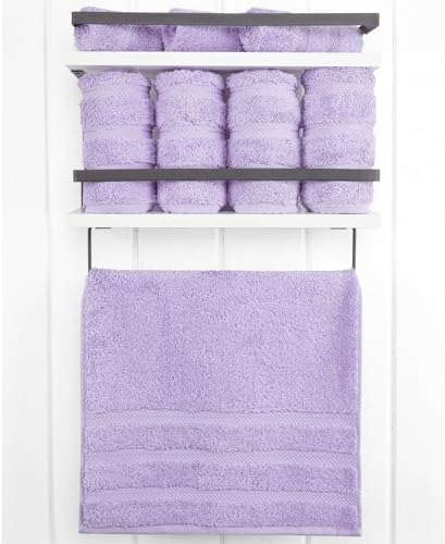 American Soft Linen 100% Cotton Luxury Turkish Towels, 4 PC Hand Towel Set