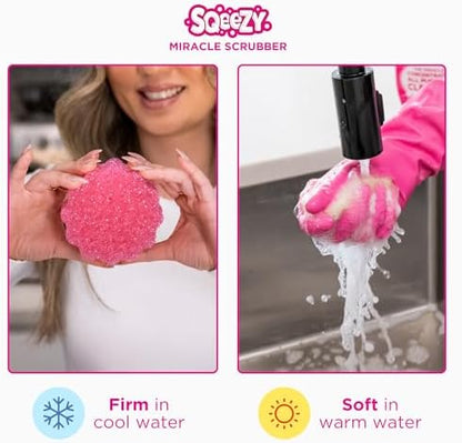 Stardrops The Pink Stuff Miracle Cleaning Paste & Sqeezy Scrubber Kit