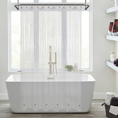 Mrs Awesome 71x72 Shower Curtain Liner Clear