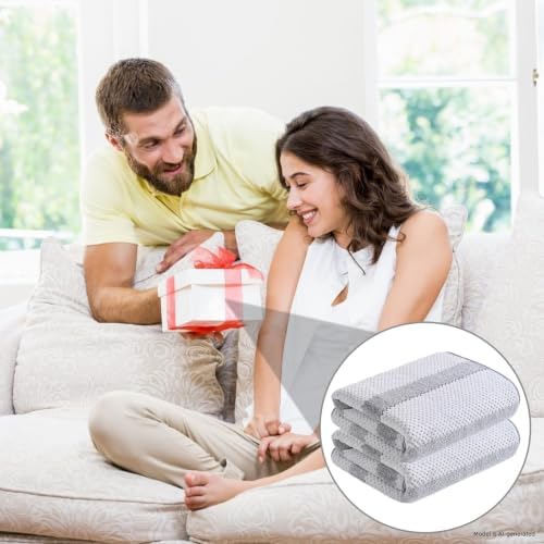 2-Pack Microfiber Bath Towels (27x54 Inches) - Ultra Soft & Quick Dry, 3X Absorbency, Lightweight for Gym, Yoga, Travel & Spa - Perfect for Home, Fitness & Post-Workout