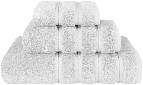 American Soft Linen 100% Cotton Luxury Turkish Towels, 3 Piece Towel Set