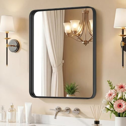 30x22 Inch Bathroom Mirror for Over Sink, Vanity Mirror