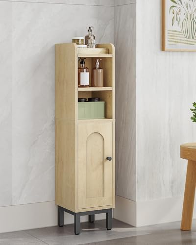 Hzuaneri Bathroom Storage Cabinet, Small Corner Floor Cabinet