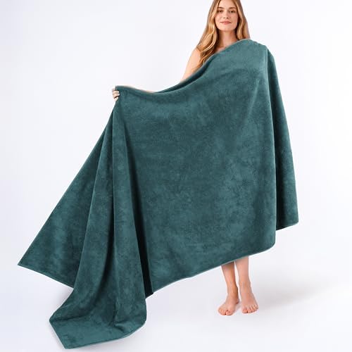 American Soft Linen 100% Cotton Luxury Turkish Towels, 40x80 XL Bath Sheet