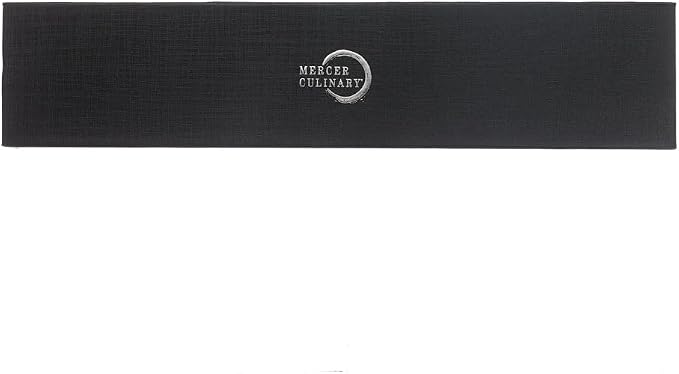 Mercer Culinary Premium Grade Super Steel, 8-Inch Chef's Knife, Ebony Wood Handle