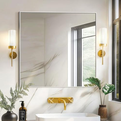 Bathroom Vanity Mirror for Wall, 30"x30" Bathroom Mirror for Over Sink