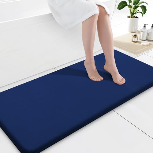 Smiry Memory Foam Bath Mat 59x20, Extra Soft and Absorbent Bathroom Rugs