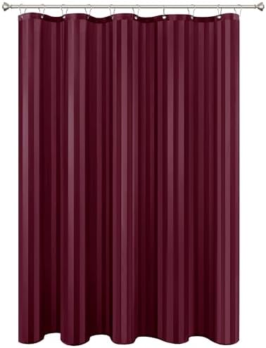 Fabric Shower Curtain Liner 72x72 Inch-Standard Size Cloth Shower Liners