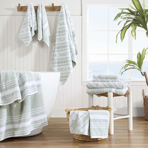 Nautica - Towel, Medium Weight Absorbent, for Everyday Home Use