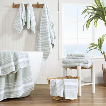Nautica - Towel, Medium Weight Absorbent, for Everyday Home Use