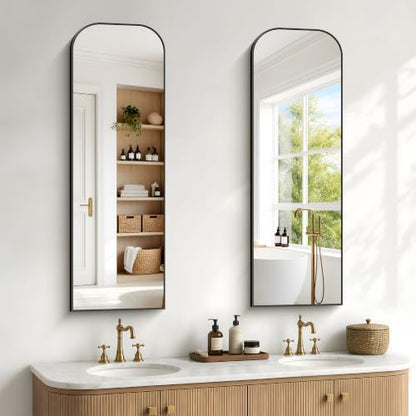 YIROMAN Bathroom Mirrors for Over Sink,16"x48" Black Bathroom Vanity Mirror