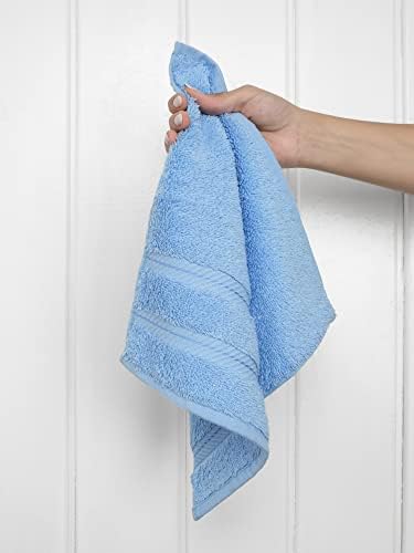 American Soft Linen 100% Cotton Luxury Turkish Towels, 4 PC Washcloth Set