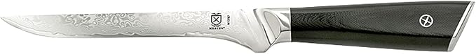 Mercer Culinary M13787 Premium Grade Super Steel, 6-Inch Boning Knife, G10 Handle