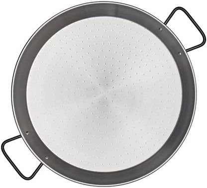 Pata Negra Double-Gauge Steel Paella Pan (22 inches/55 cm)