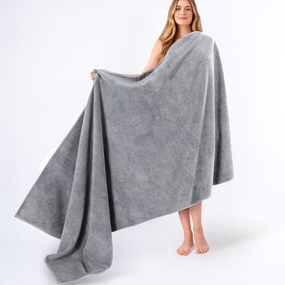 American Soft Linen 100% Cotton Luxury Turkish Towels, 40x80 XL Bath Sheet