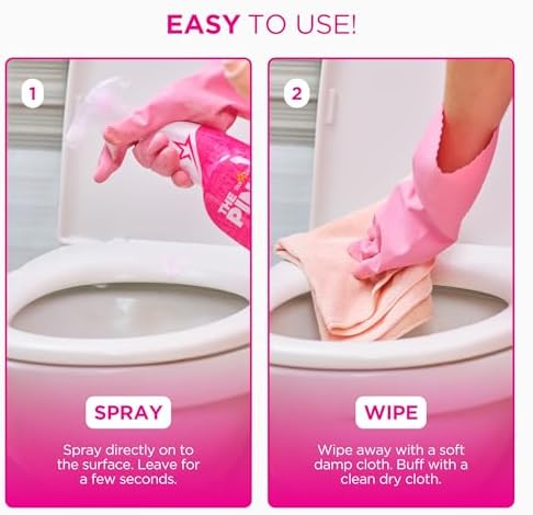 Stardrops The Pink Stuff Bathroom Foam Cleaner Spray, 30 Fl Oz
