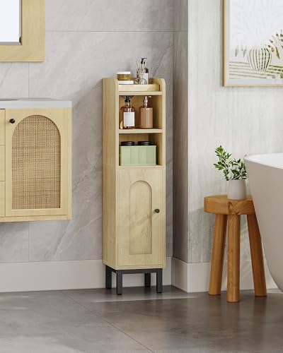 Hzuaneri Bathroom Storage Cabinet, Small Corner Floor Cabinet