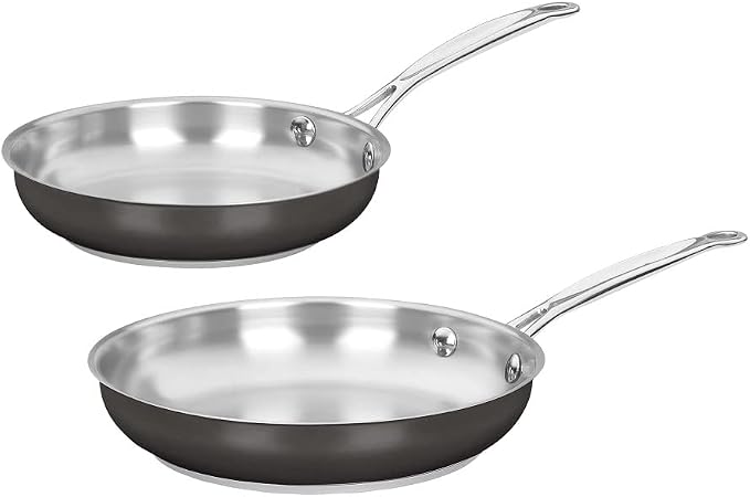 Cuisinart BSC722-810 2-Pack Skillet Set (8" and 10")