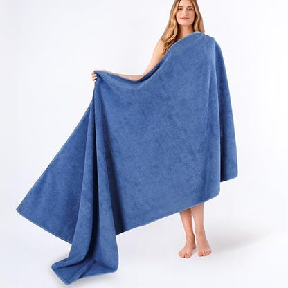 American Soft Linen 100% Cotton Luxury Turkish Towels, 40x80 XL Bath Sheet